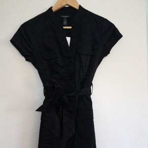 BNWT Banana Republic Black Shirtdress